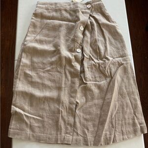 100% Linen Grae Cove Skirt